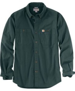 Carhartt Rugged Flex Relaxed Fit Midweight Canvas Long-Sleeve Shirt #103554