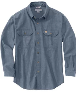 Carhartt Loose Fit Midweight Chambray Long-Sleeve Shirt #104368