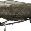 Drake Ghillie Boat Blind with No Shadow - Mossy Oak Bottomland #DHG4000