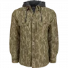 Drake The Campfire Flannel Hoodie - Mossy Oak Bottomland #DS1078