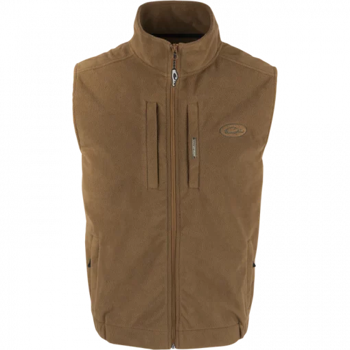 Drake MST Solid Windproof Layering Vest - Tobacco #DW1600