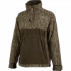 Drake MST Women's Eqwader Quarter Zip Jacket - Mossy Oak Bottomland #DW3720