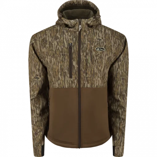 Drake MST Hole Shot Hooded Windproof Eqwader Full Zip Jacket #DW7390