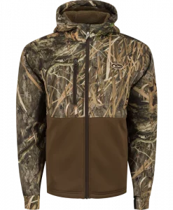 Drake MST Hole Shot Hooded Windproof Eqwader Full Zip Jacket #DW7390