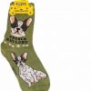 Foozys Ladies French Bulldog Socks #FCC-15