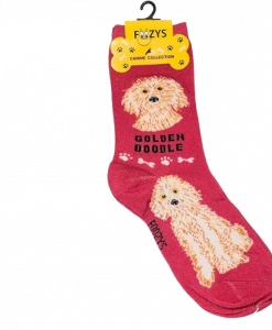 Foozys Ladies Golden Doodle Socks #FCC-19