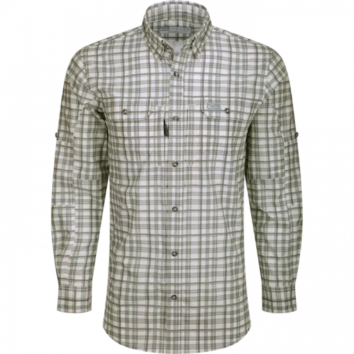 Drake Hunter Creek Window Pane Plaid Shirt Long Sleeve #DS2231