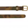 Local Boy Outfitters Printed Leather Old School Camo Belt #L2100233