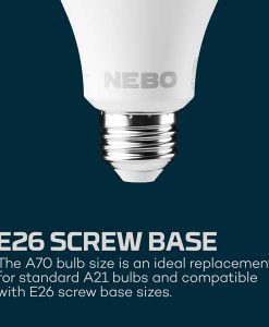 Nebo Blackout Backup - Emergency Bulb 2 Pack #NEB-ARE-0012