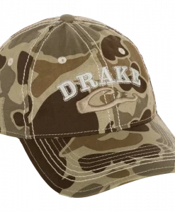 Drake Distressed 6-Panel Ball Cap #DH4165