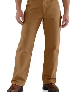 Carhartt Loose Fit Washed Duck Flannel - Lined Utility Work Pant #B111