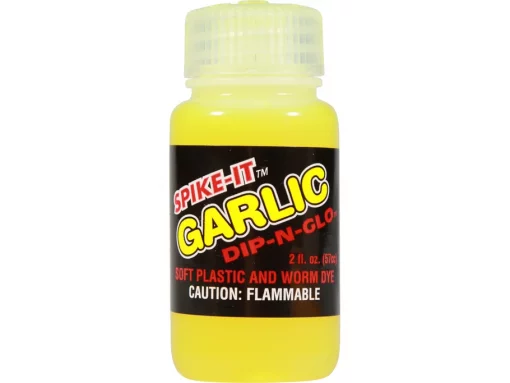 Spike-It Chartreuse Garlic Dip-N-Glo Worm Dye #SDS-GCH