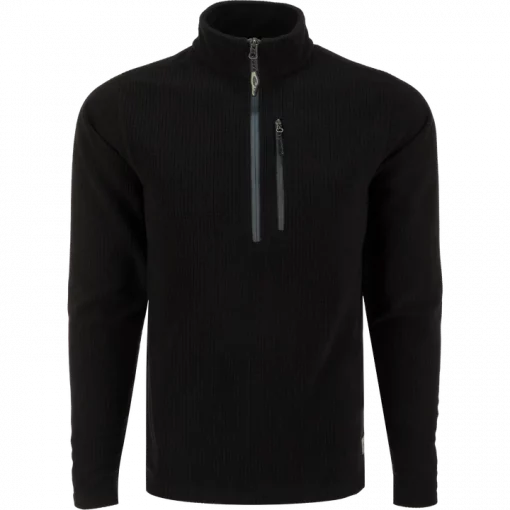 Drake Fall River Grid Fleece Half-Zip Pullover #DS2070