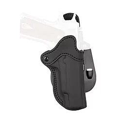 1791 Gunleather OWB Paddle Holster SZ 2.3 RH #ORPDH2.3SBLR