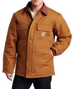 Carhartt Loose Fit Firm Duck Insulated Traditional Coat - 3 Warmest Rating - Carhartt Brown #106674