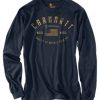 Carhartt Relaxed Fit Midweight Long-Sleeve Legendary Graphic T-Shirt - Navy #104439