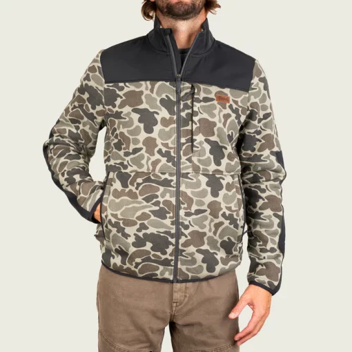 Marsh Wear Bogard Fleece Jacket - Green Mallard Camo #MWF2031