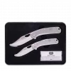 Buck Knives 788/789 Framelock Folding Knife Set With Gift Tin #CMBO238-C