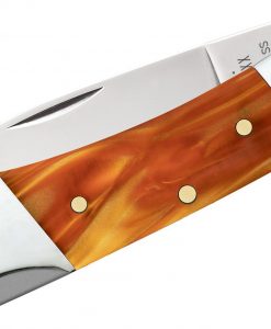 Case Smooth Copper Kirinite Lockback Pocket Knife #35305