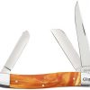 Case Smooth Copper Kirinite Medium Stockman Pocket Knife #35301