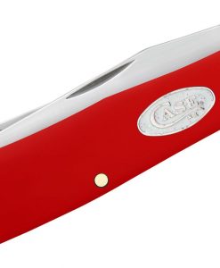 Case Smooth Red Synthetic Trapper Pocket Knife #56980