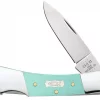 Case Smooth Seafoam Green G-10 Lockback Knife #18106