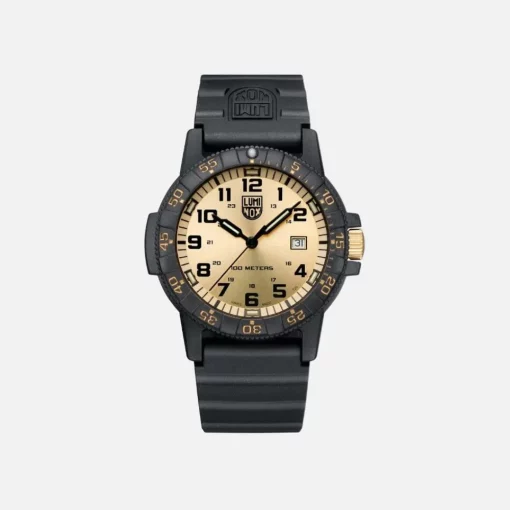 Luminox Leatherback Sea Turtle Gold Dial Watch #XS.0325.GP