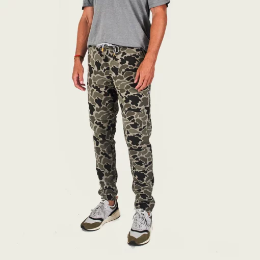 Marsh Wear Fireside Fleece Pants - Dark Green Mallard Camo #MWP10