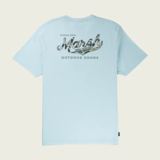 Marsh Wear Base Short Sleeve T-Shirt - Chambray #MWT1075