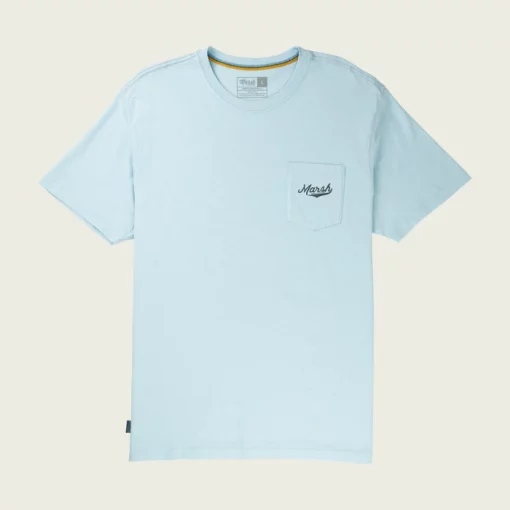 Marsh Wear Base Short Sleeve T-Shirt - Chambray #MWT1075