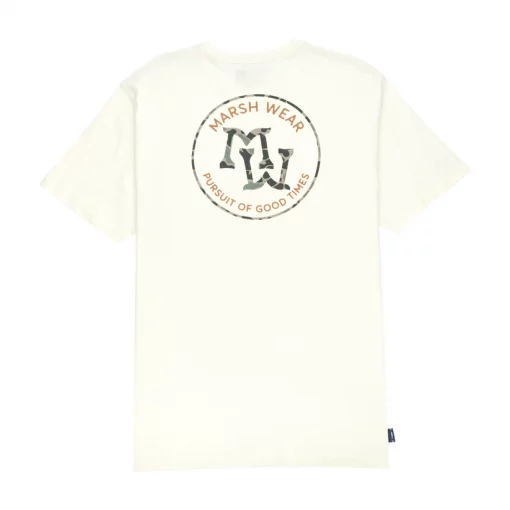 Marsh Wear Icon Short Sleeve T-Shirt - Vintage White #MWT1088