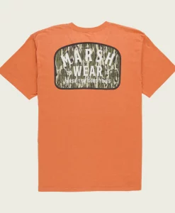 Marsh Wear Bottomland Alton Short Sleeve T-Shirt - Raw Sienna Heather #MWT3073