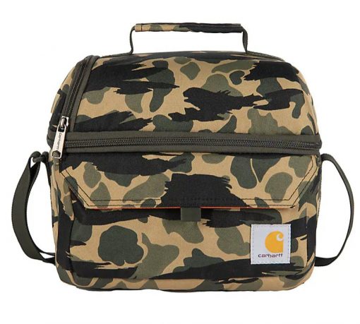 Carhartt Insulated 12 Can Two Compartment Lunch Cooler - Blnd Duck Camo #B0000546