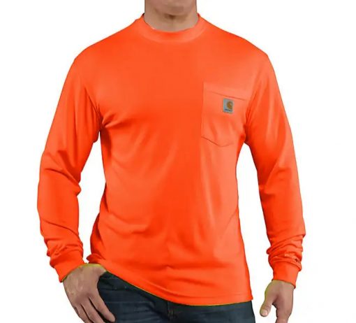 Carhartt Force Color Enhanced Long-Sleeve - Brite Orange #100494