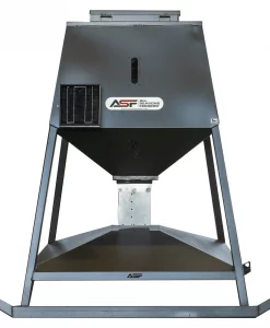 All Seasons Feeders 1000LB Heavy Duty Directional Fish Feeder W/ Skids