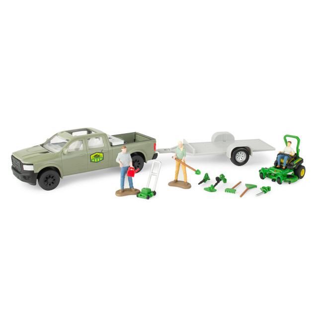 John Deere 1:32 Scale Lawn Care – 15 Piece Playset #47551 John Deere 1:32 Scale Lawn Care – 15 Piece Playset #47551