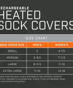 Thaw Heated Sock Cover Medium #THA-FOT-0006