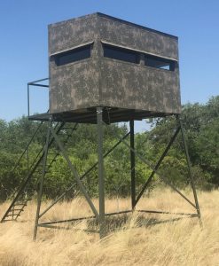 Atascosa Wildlife Supply 5X9 Deer Blind 10' Luxury Package #STAND217