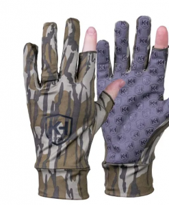 Knight & Hale Run N' Gun Gloves - Mossy Oak Original Bottomland #KHT0211