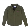 Properly Tied Boys Harvest Workshirt - Olive #LDW4004