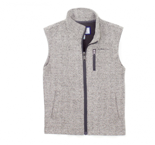 Properly Tied Youth Boys Upland Vest - Bark #LDO1007