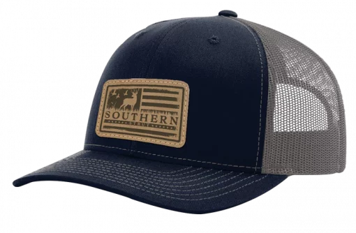 Southern Strut Brand Deer Flag Patch Hat