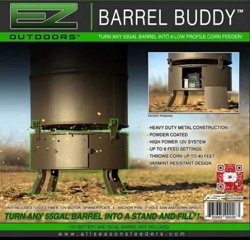 All Seasons Barrel Buddy Feeder #765665990263