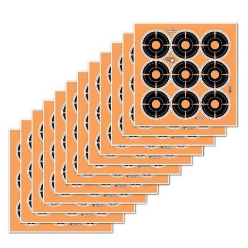 Allen EZ Aim Adhesive Splash 2" Bullseye 12 Sheets #15318