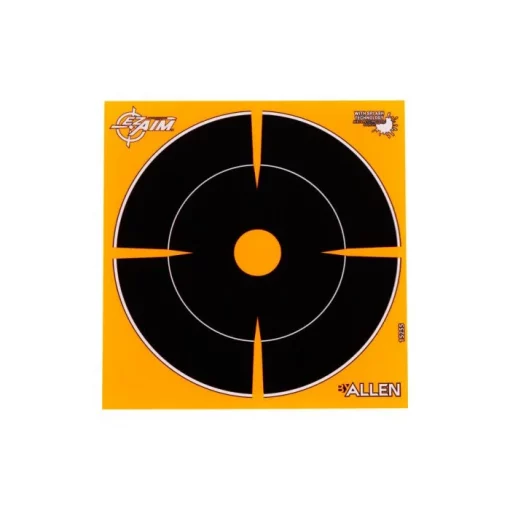 Allen EZ Aim Adhesive Splash 6" Reactive Paper Bullseye Targets 12 Pack #15255