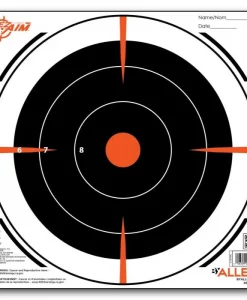 Allen EZ Aim Paper 8" Bullseye Target 26 Pack #15246