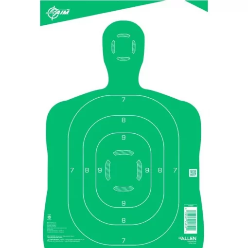 Allen EZ Aim Silhouette Shooting Targets 10 Pack #15204