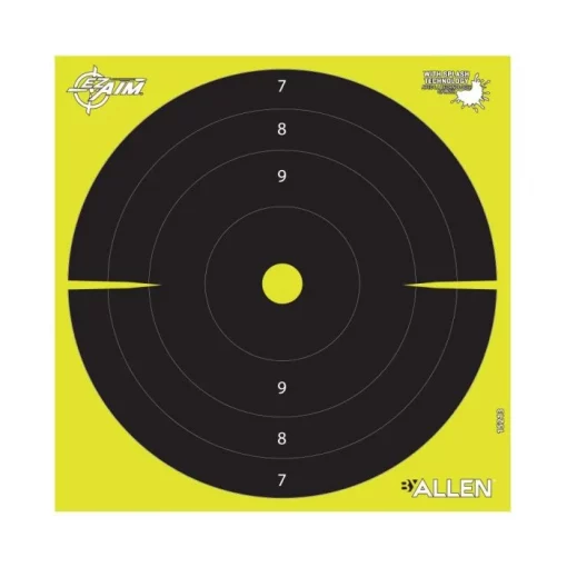 Allen EZ Aim Splash 8" Reactive Paper Bullseye Targets 23 Pack #15213