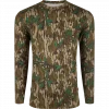 Drake Performance Camo Long Sleeve Crew #OT1505