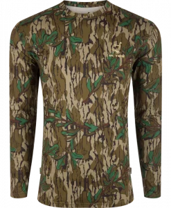 Drake Performance Camo Long Sleeve Crew #OT1505